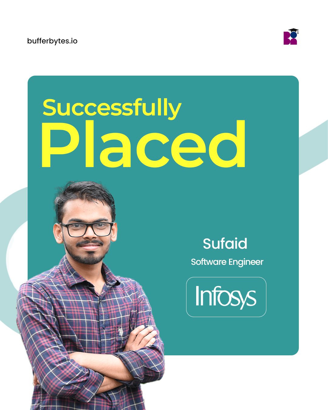 Sufaid KP placed at Infosys — BBESt. placement story